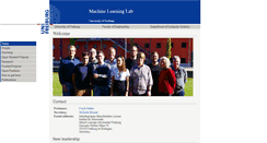 Desktop Screenshot of ml.informatik.uni-freiburg.de