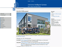Tablet Screenshot of ais.informatik.uni-freiburg.de