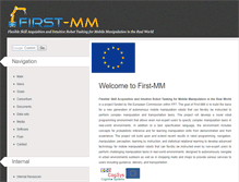 Tablet Screenshot of first-mm.informatik.uni-freiburg.de