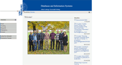 Desktop Screenshot of dbis.informatik.uni-freiburg.de