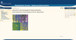 Desktop Screenshot of pce.uni-freiburg.de