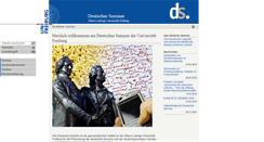 Desktop Screenshot of germanistik.uni-freiburg.de