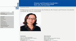 Desktop Screenshot of paletschek.uni-freiburg.de