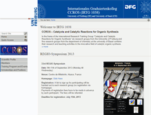 Tablet Screenshot of ccros.uni-freiburg.de