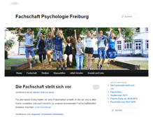 Tablet Screenshot of fspsy.uni-freiburg.de