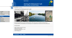 Desktop Screenshot of logik.mathematik.uni-freiburg.de