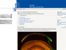 Tablet Screenshot of filab.biologie.uni-freiburg.de