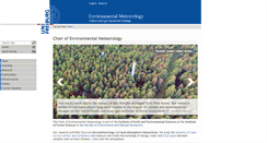 Desktop Screenshot of meteo.uni-freiburg.de