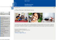 Desktop Screenshot of familienservice.uni-freiburg.de