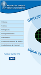 Mobile Screenshot of plant-signals.uni-freiburg.de