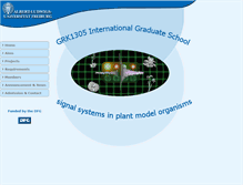 Tablet Screenshot of plant-signals.uni-freiburg.de