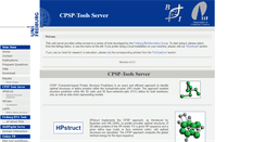 Desktop Screenshot of cpsp.informatik.uni-freiburg.de
