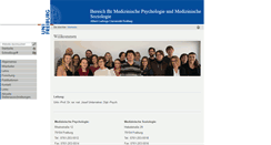 Desktop Screenshot of medsoz.uni-freiburg.de