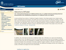 Tablet Screenshot of intwater.uni-freiburg.de