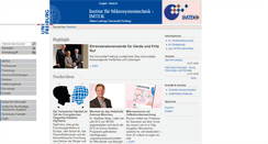 Desktop Screenshot of imtek.uni-freiburg.de