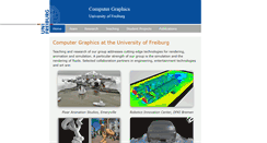 Desktop Screenshot of cg.informatik.uni-freiburg.de