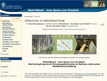 Tablet Screenshot of matchwood.uni-freiburg.de