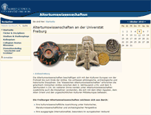 Tablet Screenshot of altertum.uni-freiburg.de