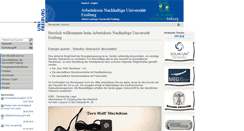 Desktop Screenshot of nachhaltige.uni-freiburg.de