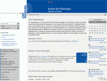 Tablet Screenshot of ethno.uni-freiburg.de