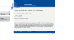 Desktop Screenshot of neuroanatomie.uni-freiburg.de