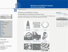 Tablet Screenshot of muwi.uni-freiburg.de