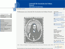 Tablet Screenshot of fnz.geschichte.uni-freiburg.de