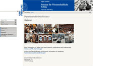 Desktop Screenshot of politik.uni-freiburg.de
