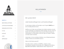 Tablet Screenshot of memphys.uni-freiburg.de
