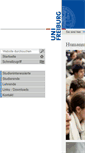 Mobile Screenshot of medizinstudium.uni-freiburg.de