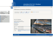 Tablet Screenshot of brueckner.uni-freiburg.de